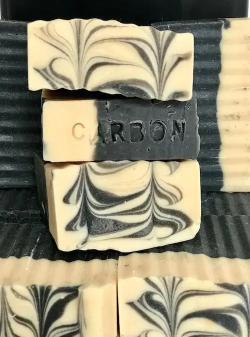 Jabón de carbón vegetal